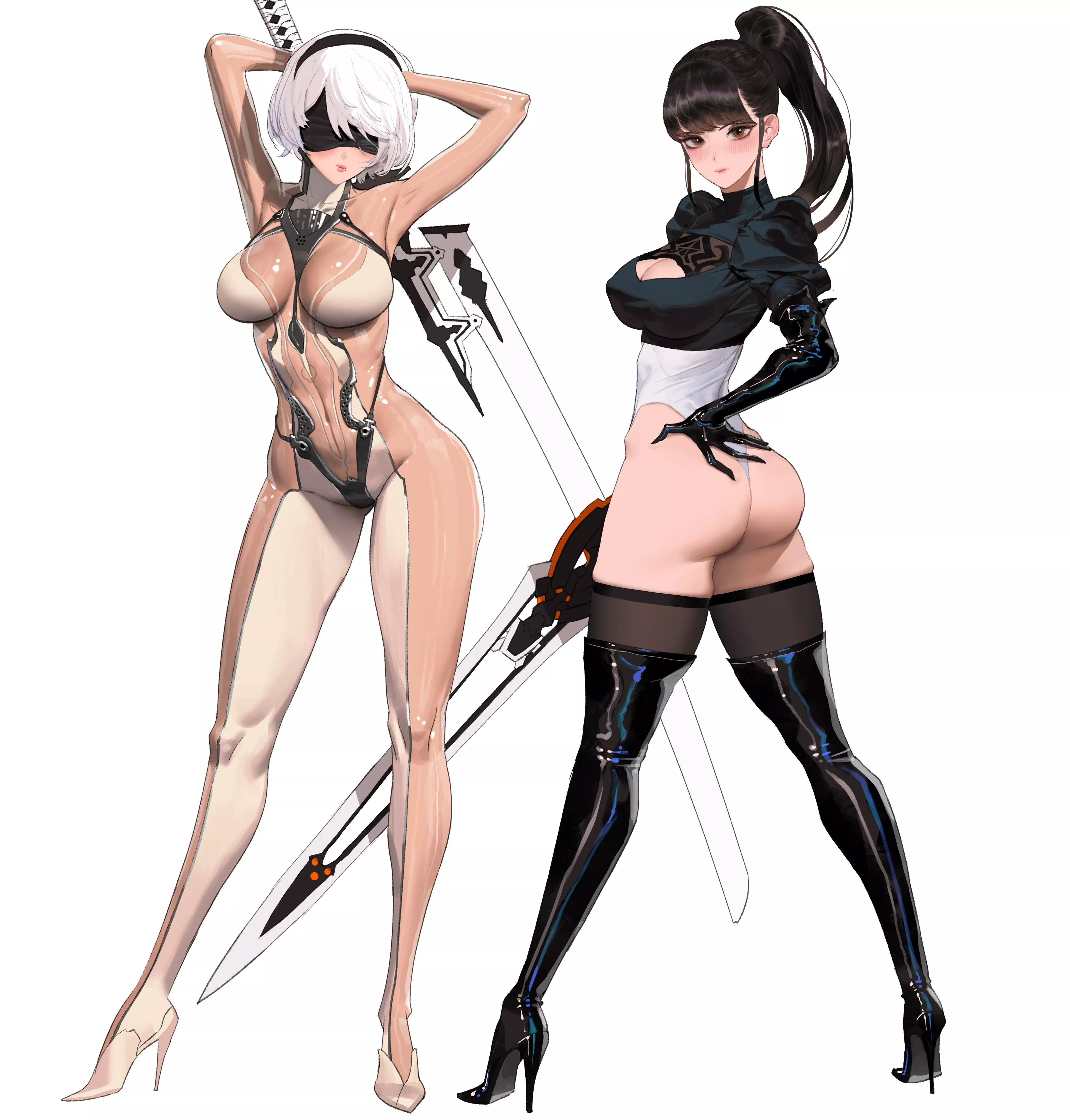 2B/Eve Outfit Swap