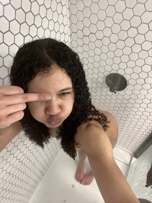 All clean! 🫧 Now which are you eating first my ass or my toes?