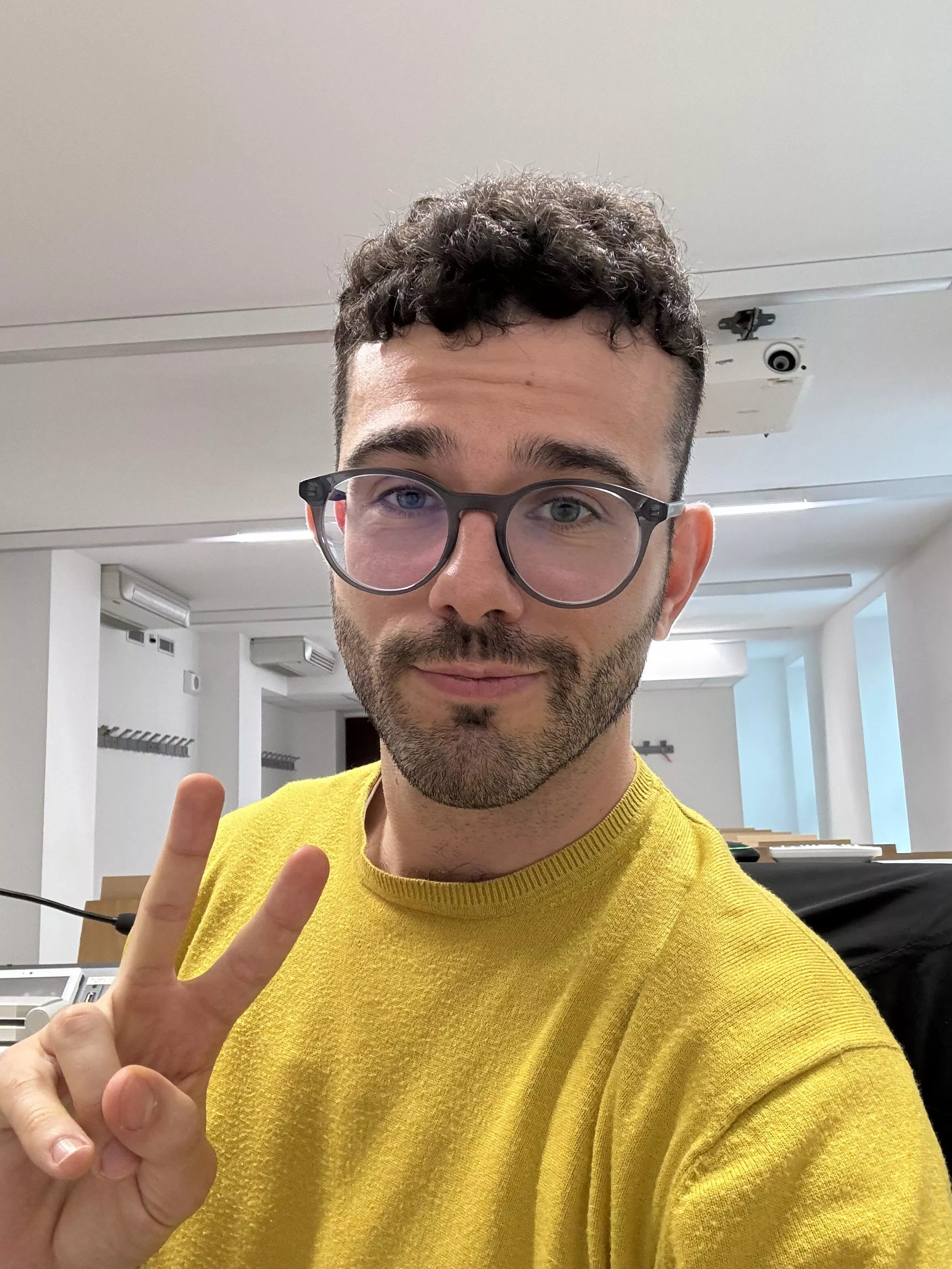 Alone in a classroom on a rainy day. Where the Math folks at? 🤓