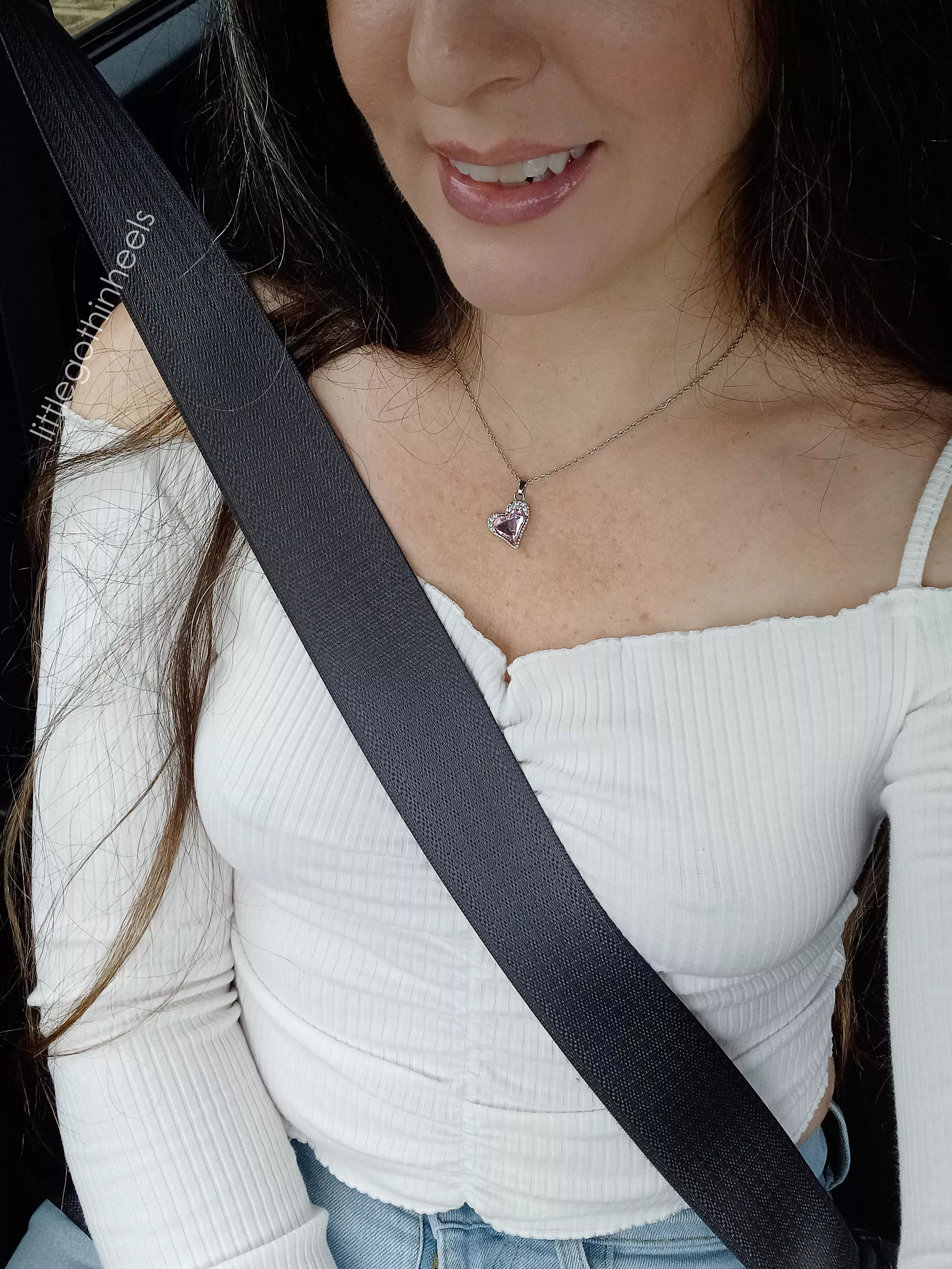 always leaving the house with no bra