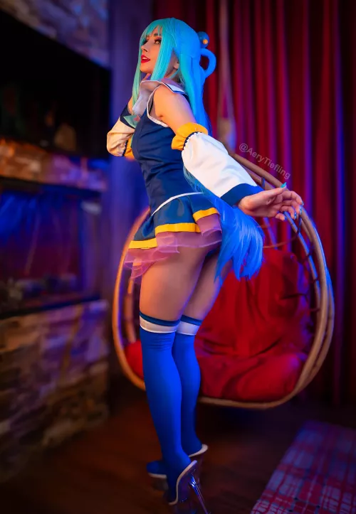 Aqua from Konosuba by Aery Tiefling [OC]