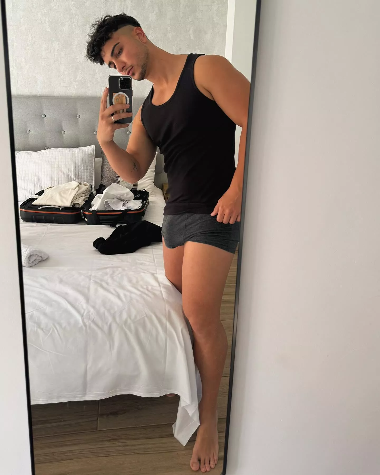 Can you help me unpack the suitcase? 😏