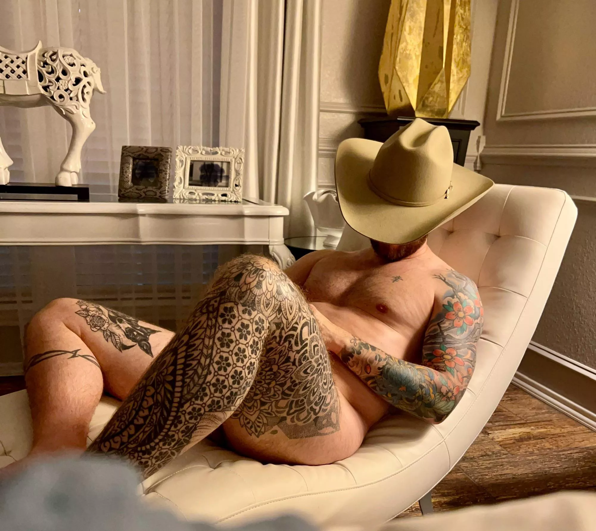 Cowboy hats and tats