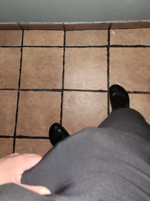 Horny in Public Bathroom