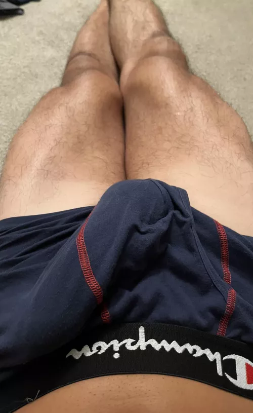 If only these Champion undies didn’t give me a raging boner every time I wear them, I would have donated them away a long time ago! 😈🥰🥰