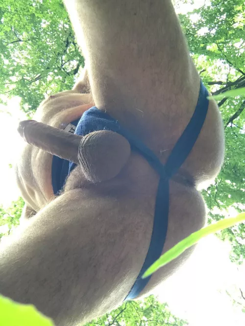 It's just the outdoors making me horny...