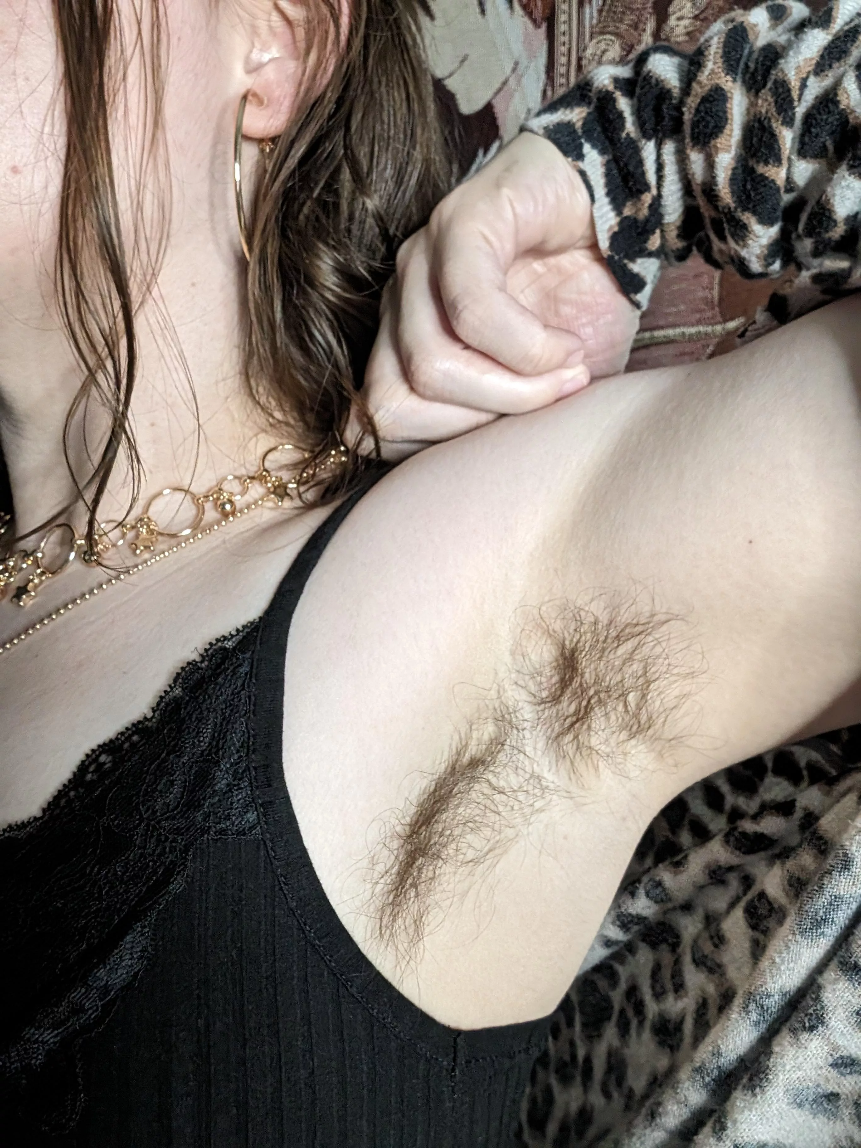 I've learned over the years to embrace my hairy pits! 