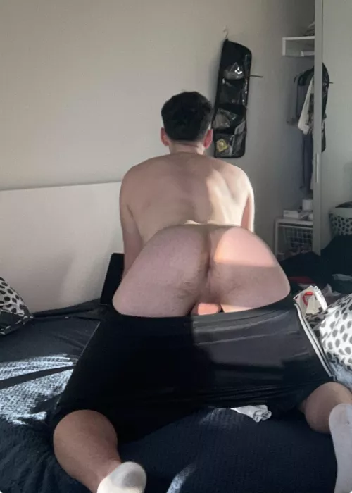 Let a straight friend hit last night. 