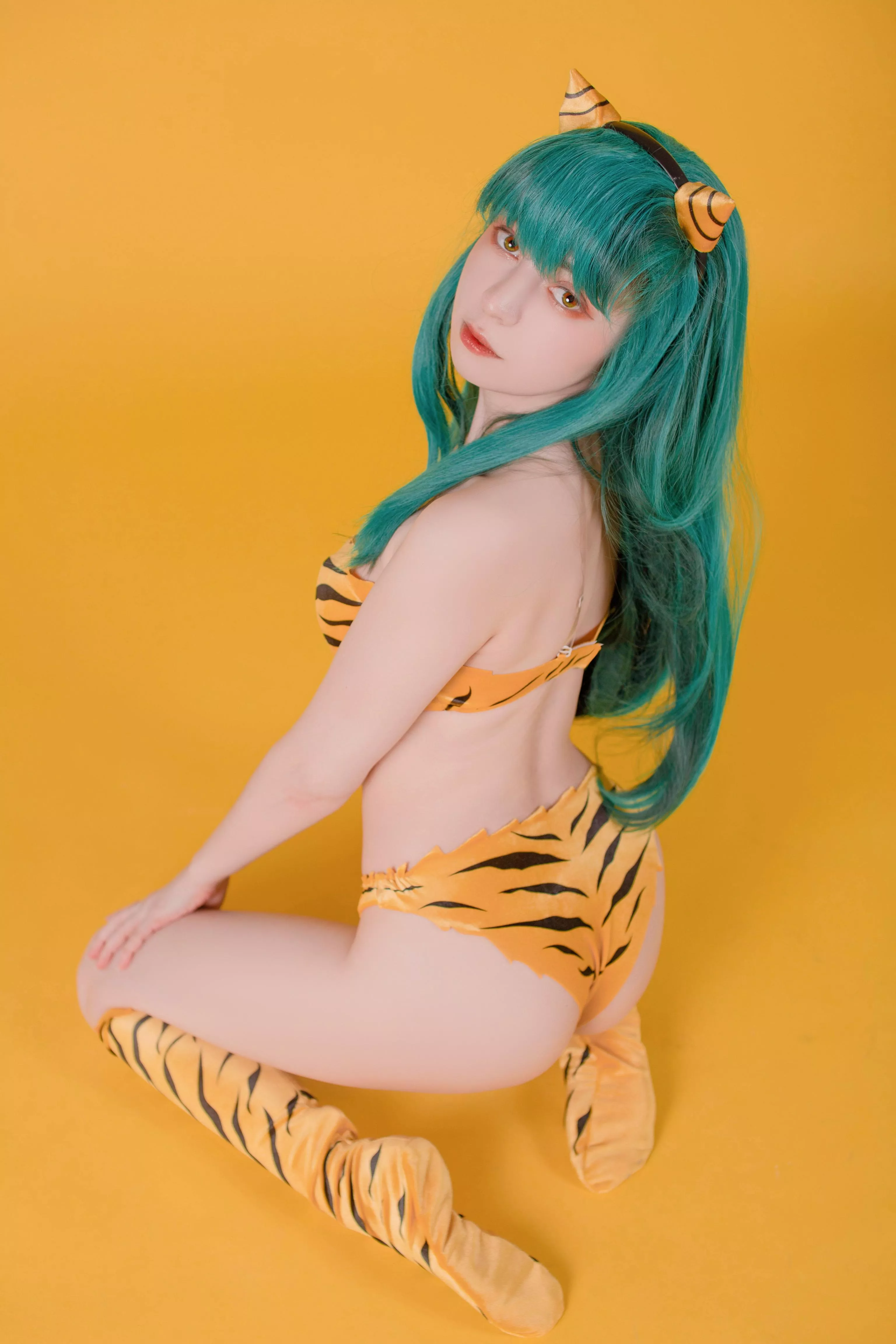 Lum from Urusei Yatsura by Lissa