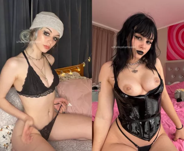 Me 3 years ago vs now. I was dangerously underweight in the first pic and I’m really proud of my progress :-)