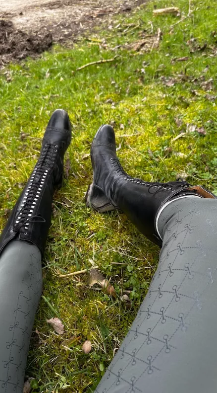 Muddy paths, muddier boots, your clear obsession