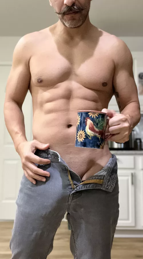 Not just a mustachioed cock hehe