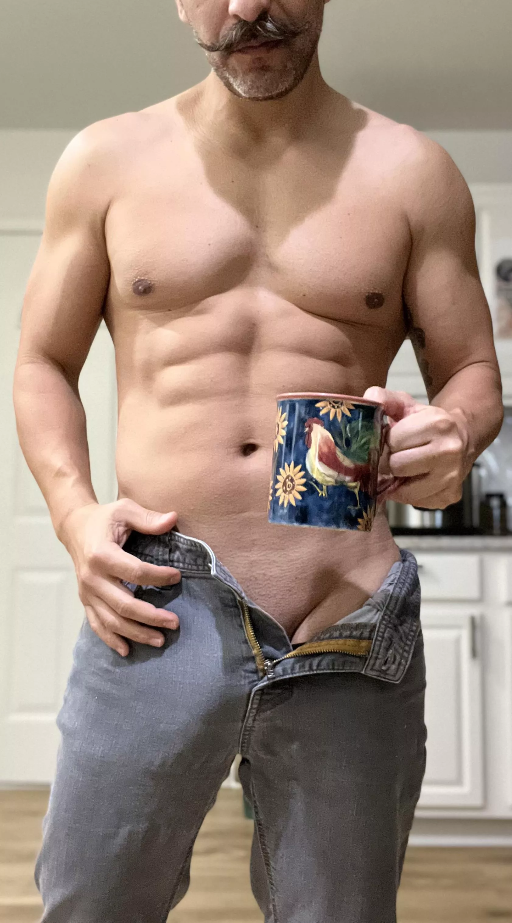 Not just a mustachioed cock hehe