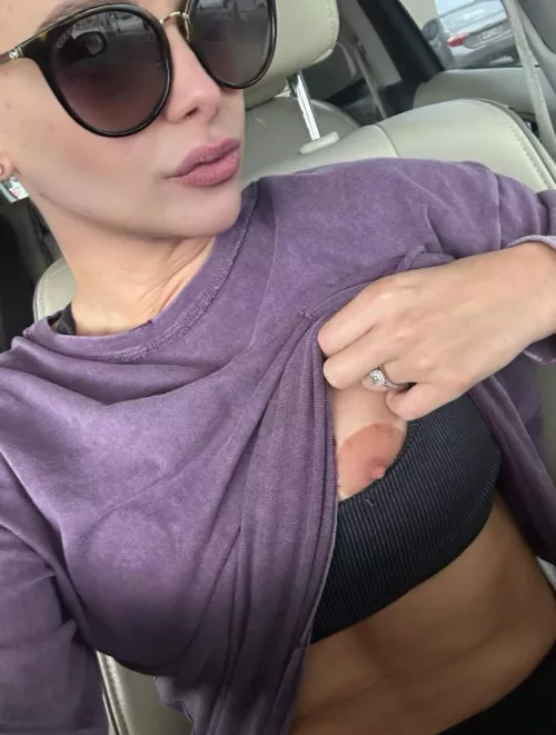 On my way to the gym 