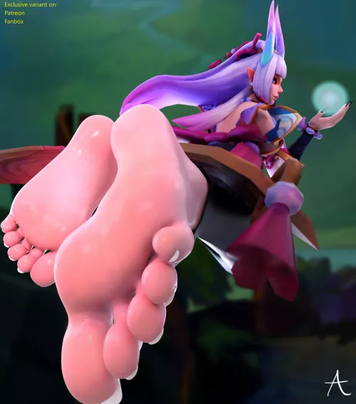 Spirit Blossom Syndra (League of Legends) [Artist: Alternat0r218]