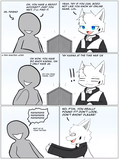 That time my friend found my Reddit account.