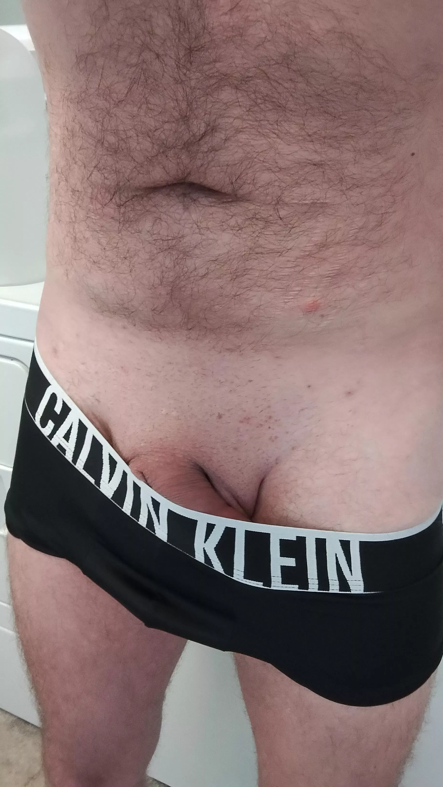 Waiting on laundry and had a slip