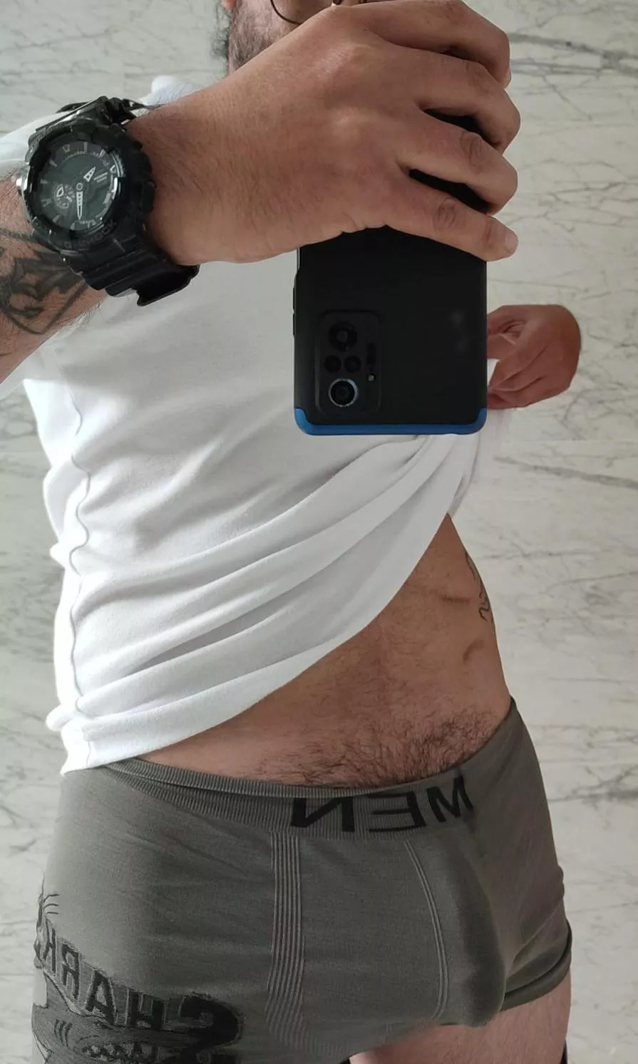 What do you think of the boxer shorts I'm wearing today?