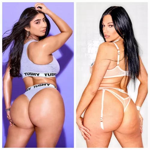 Who has the nicer ass? Violet Myers or Mona Azar?