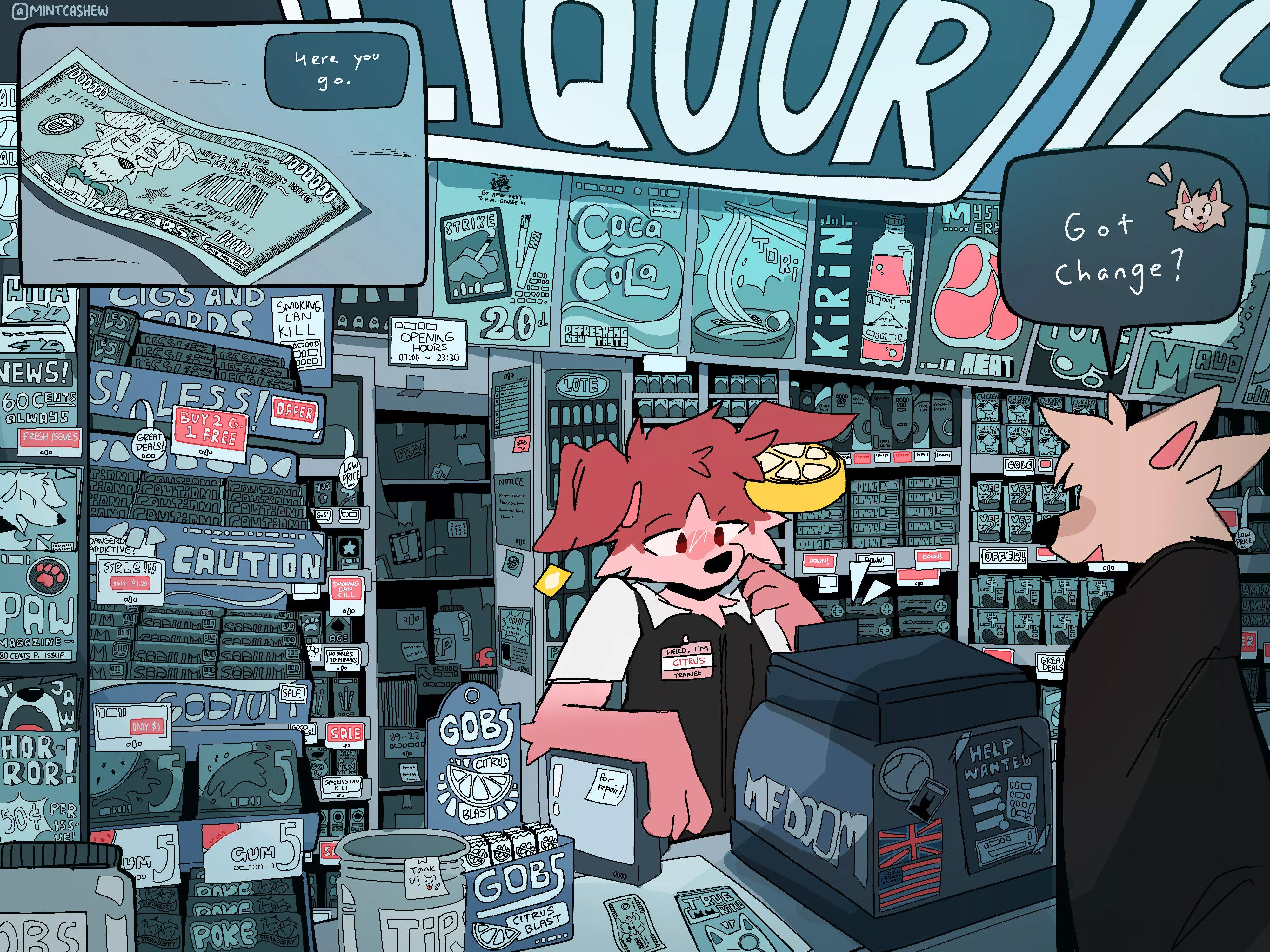 Working Retail [MintCashew]