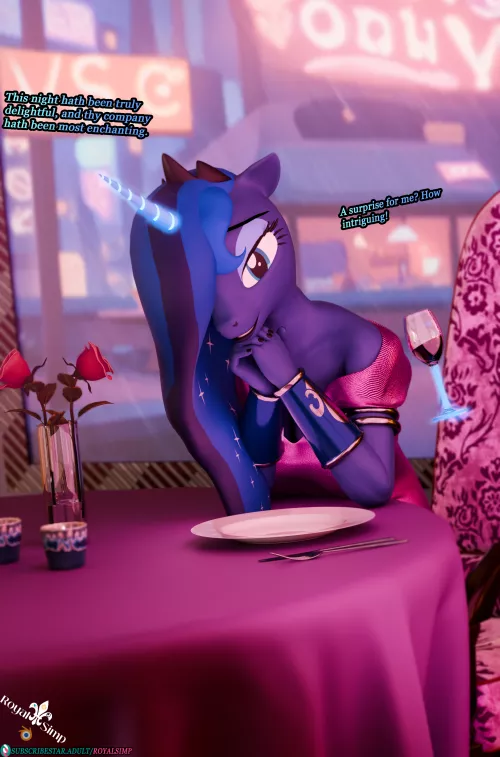 A royal date Part 1/4 (RoyalSimp) [3D]