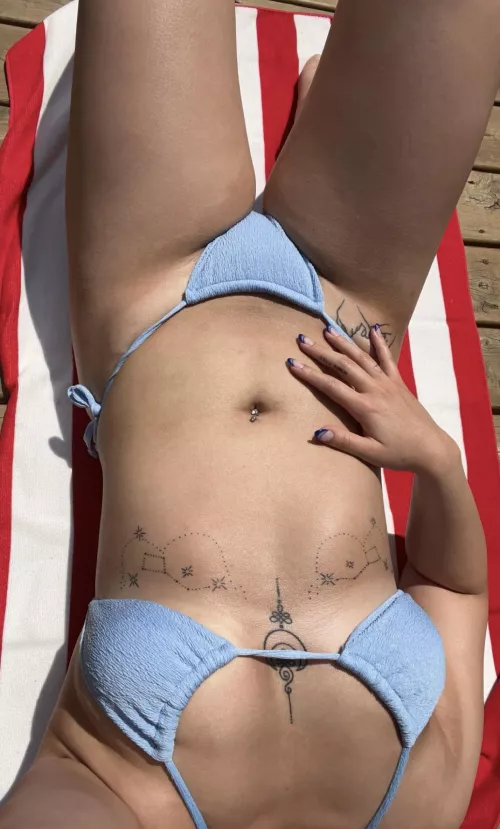 Can’t wait to start tanning again!