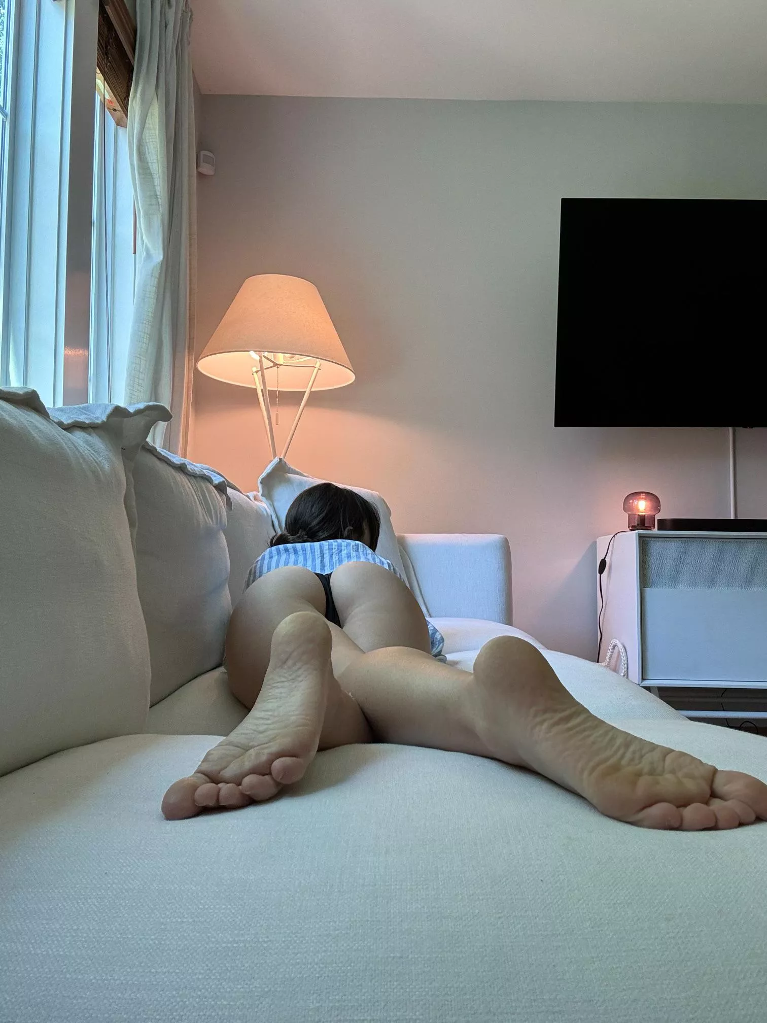 come home and find me like this 