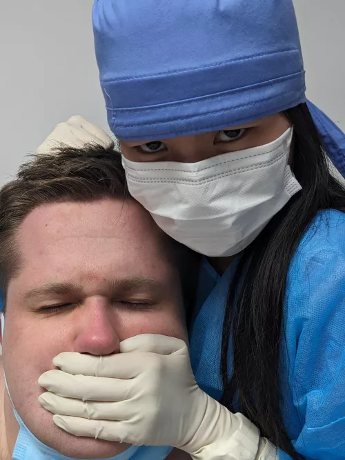 I love when my patients surrender to me 😈