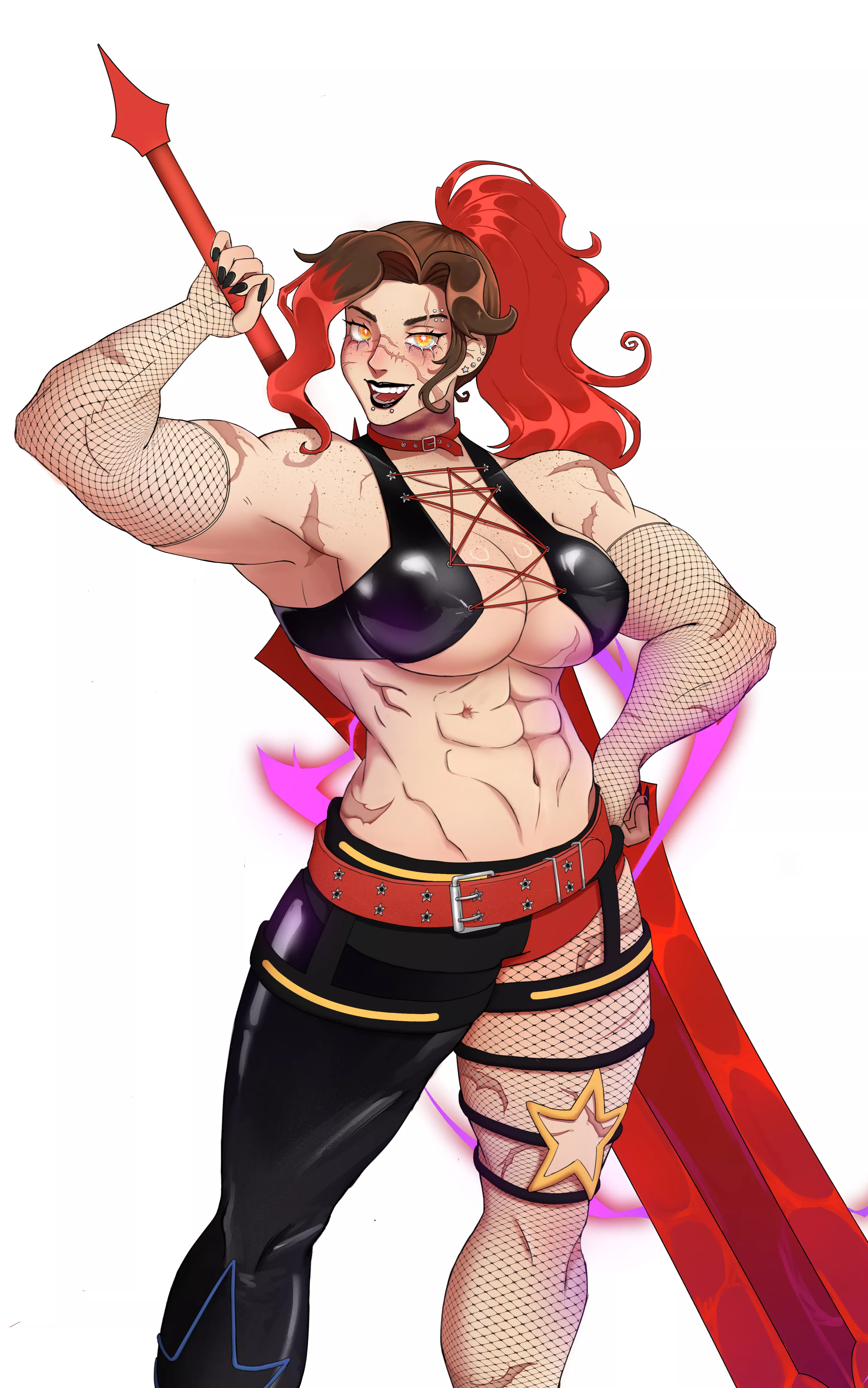 Kara, in fighter clothes [original] [oc]