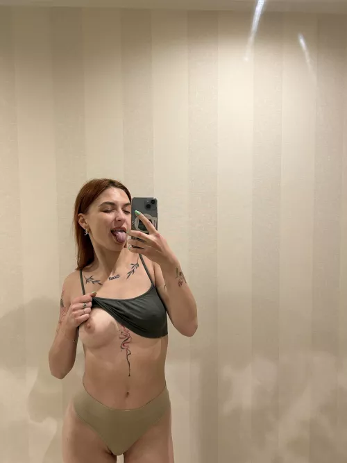 My breasts and your tongue are ready to get to know each other