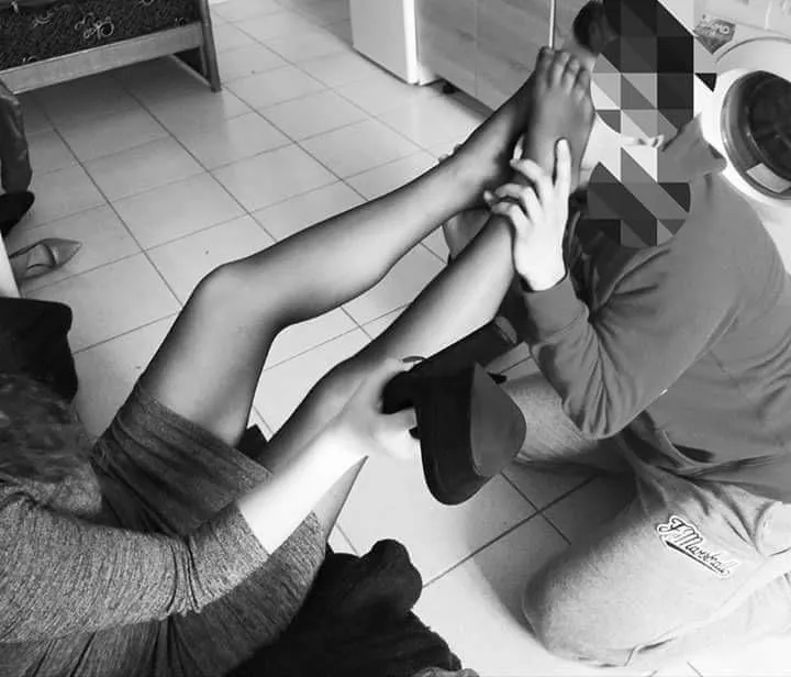 My toes are your oxygen 👣