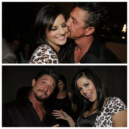 Sunny Leone sharing her birthday party with her best co-star Tommy Gunn on 13th May 2009