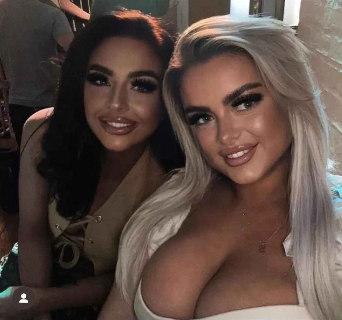 Trying not to stare at them