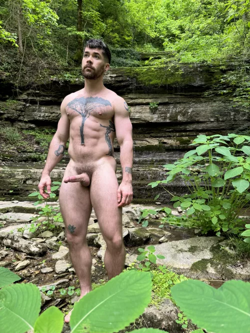 What would you do if you caught me naked in the woods? 