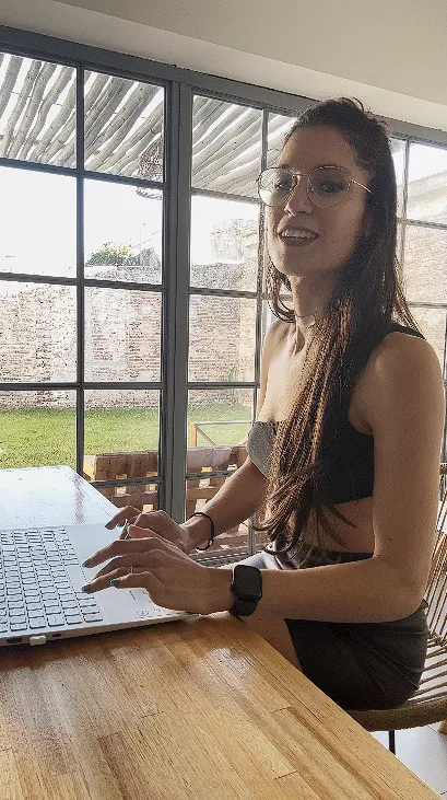 You make me smile even while working