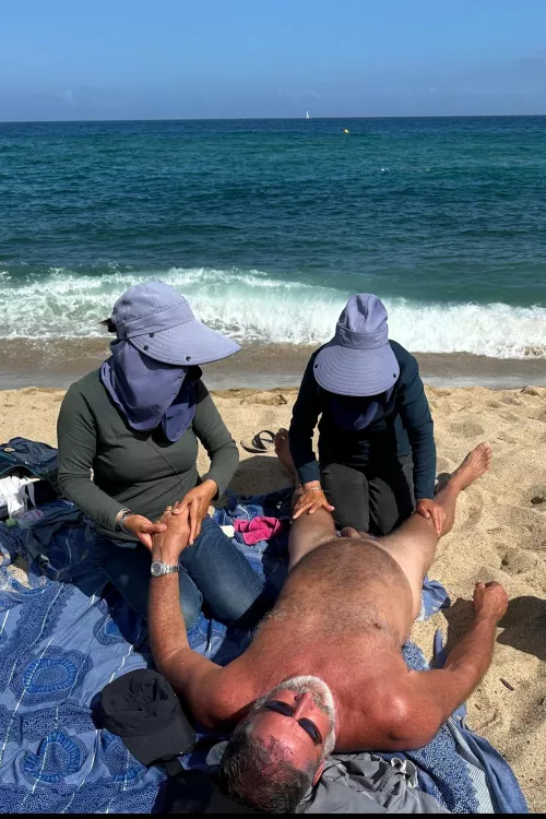 Barcelona Beach massage