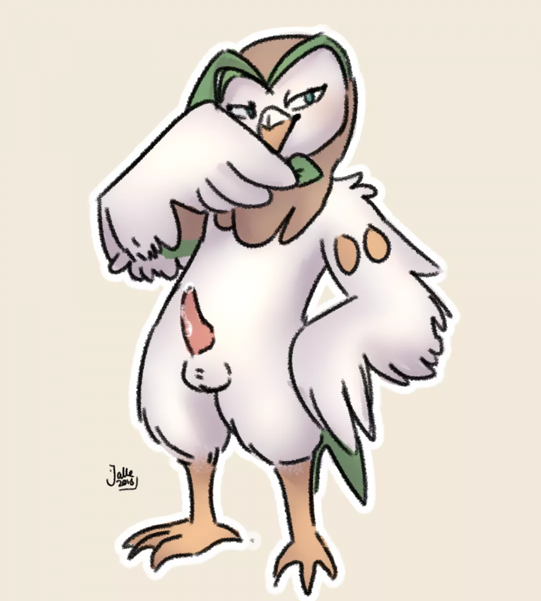 Catch them all challenge #723 - Dartrix (jalle)