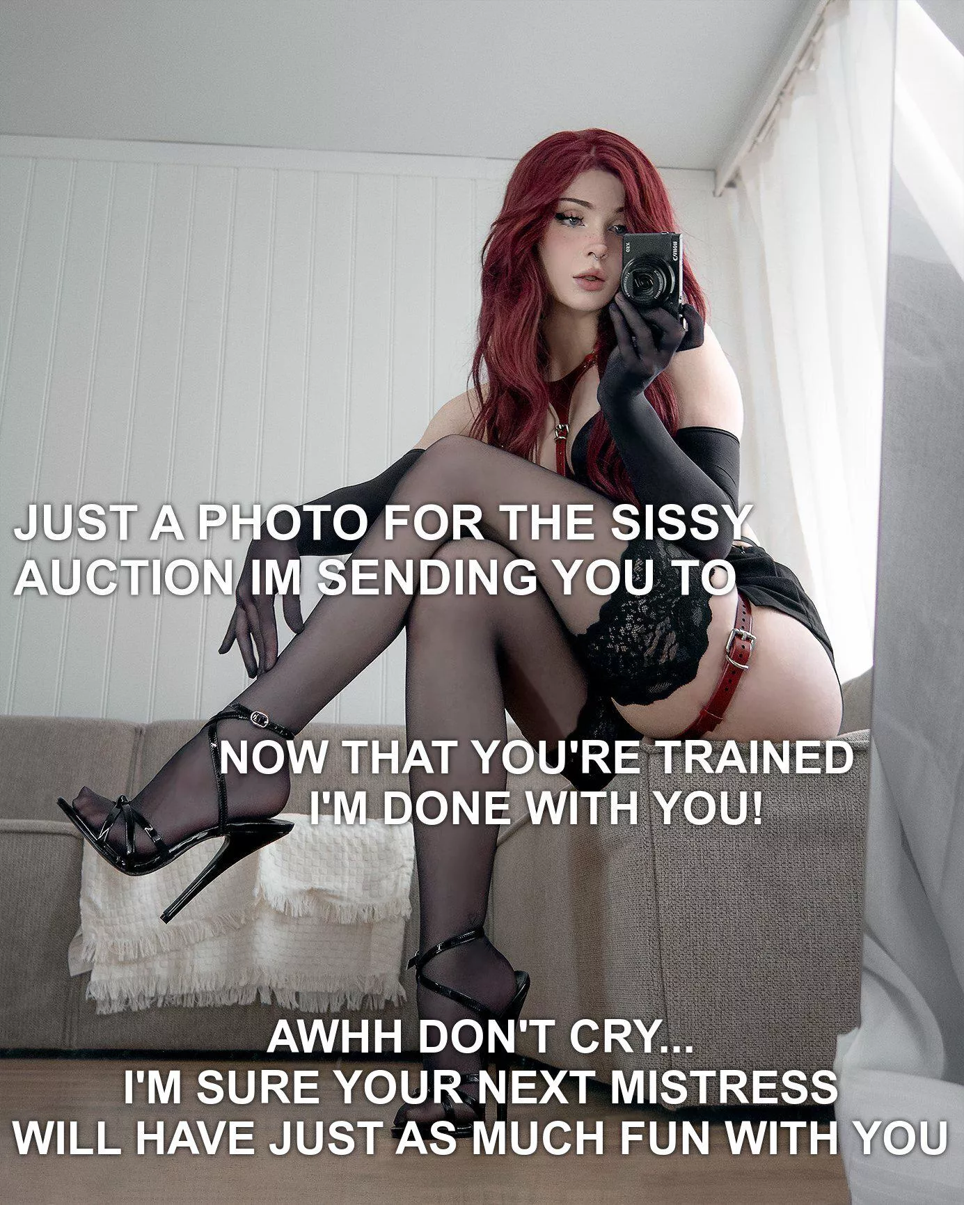 Don't get rid of me Mistress!