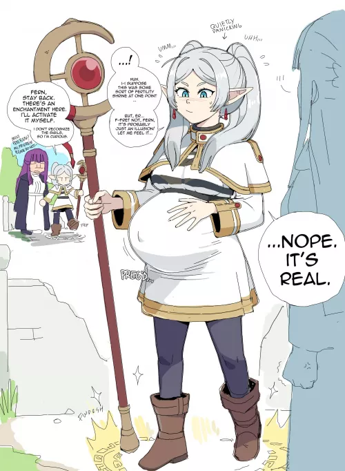 Frieren's Mishap (lewdlemage)