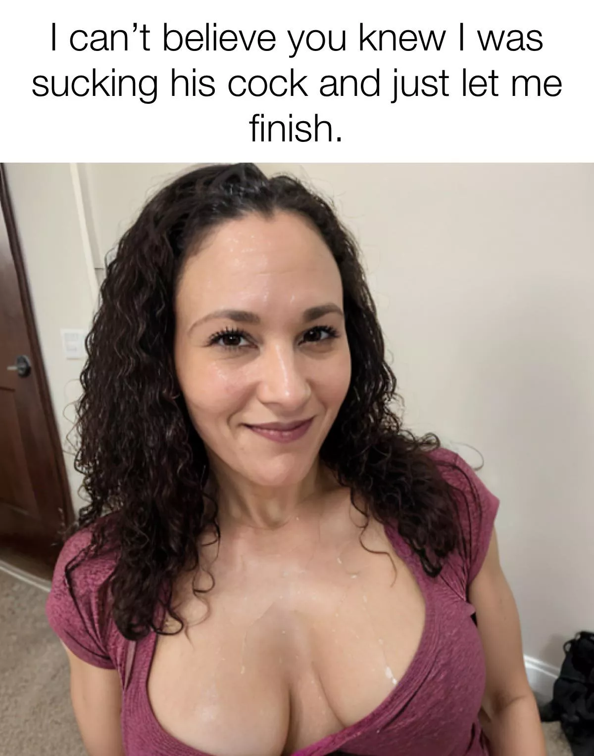 Hubby with the assist 