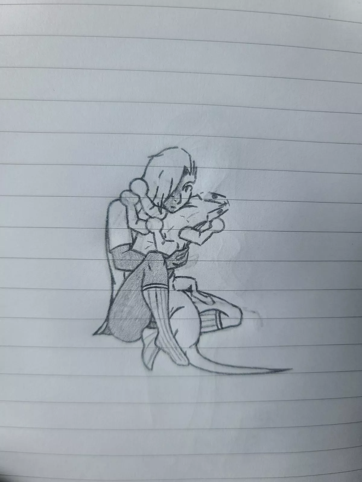 I don't know what to title, I think he looks cute tho (bluertiger)