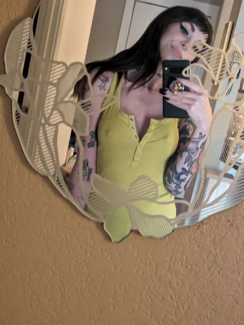 I just made brownies 