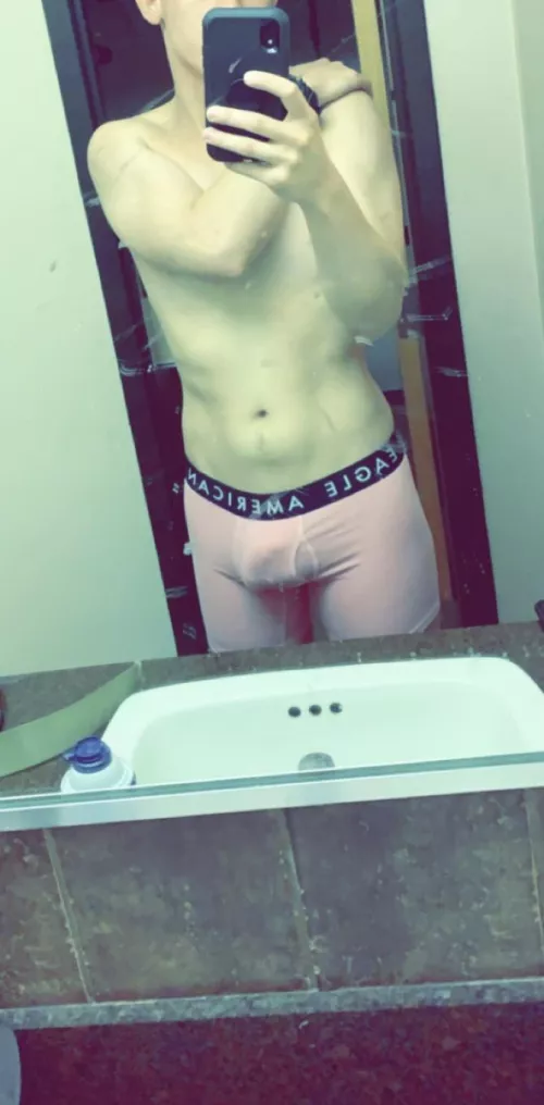 Ignore my dirty barracks room mirror!