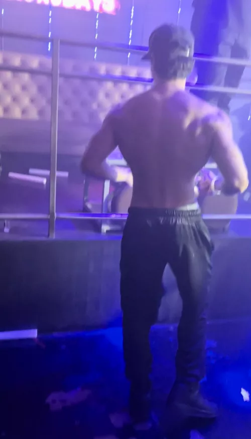 In my work pants at da club! 