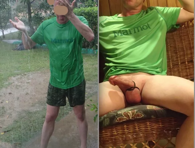 Just love the Caribbean rain