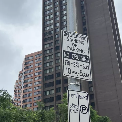 Remember to only cruise during appropriate hours