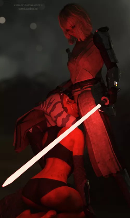 Shin Hati & Ahsoka (OneHander3D) 