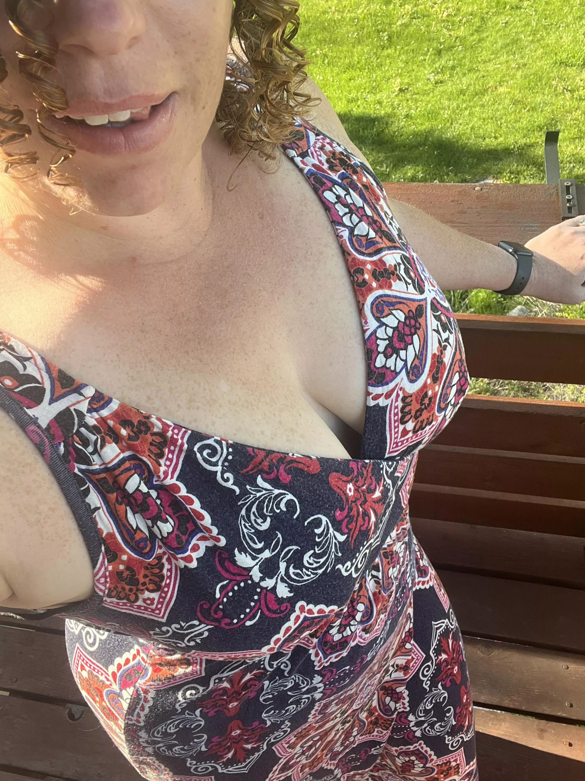 Some dresses you just have to go bra less in