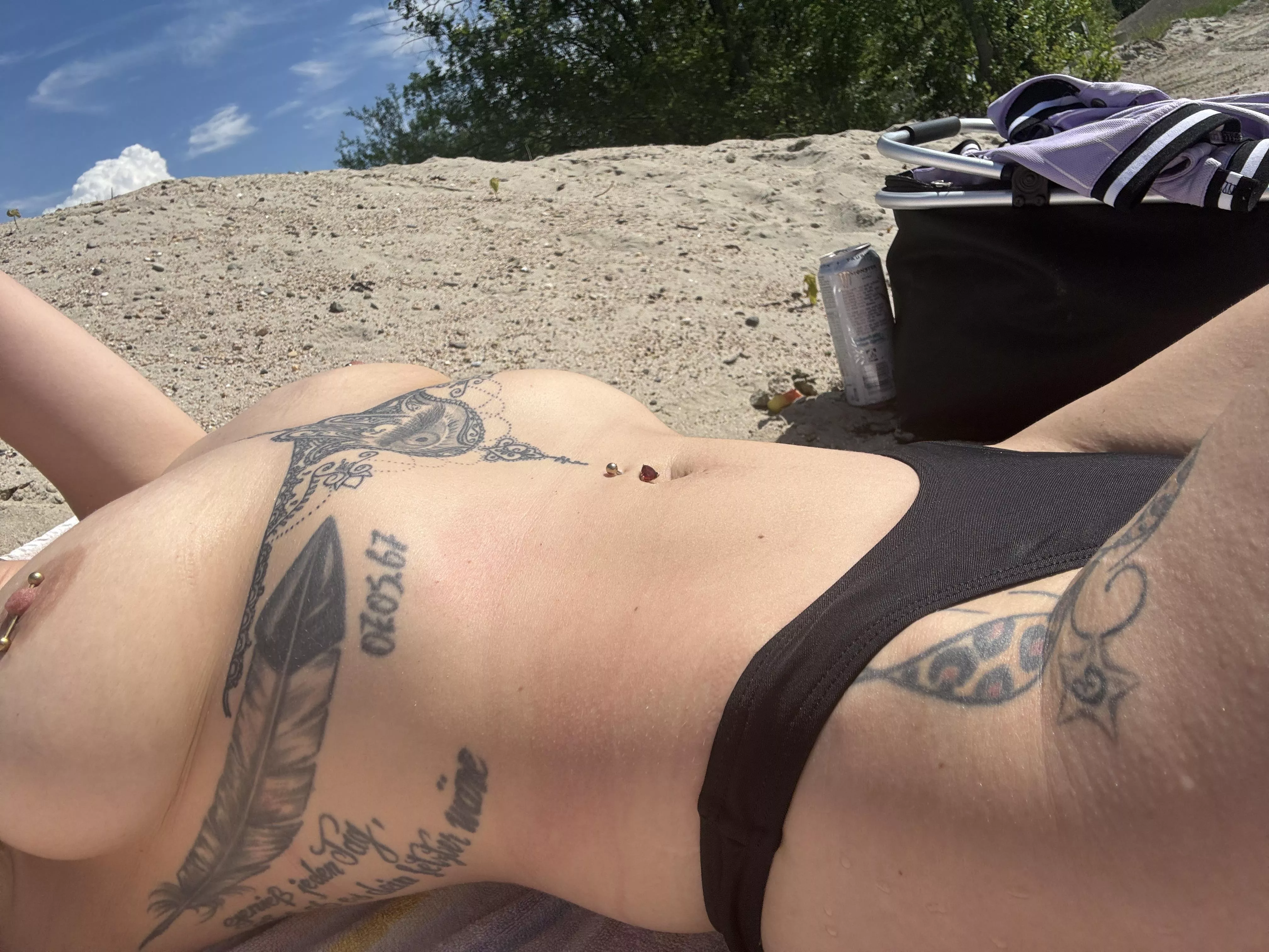 This cute milf slut is always happy and horny  

