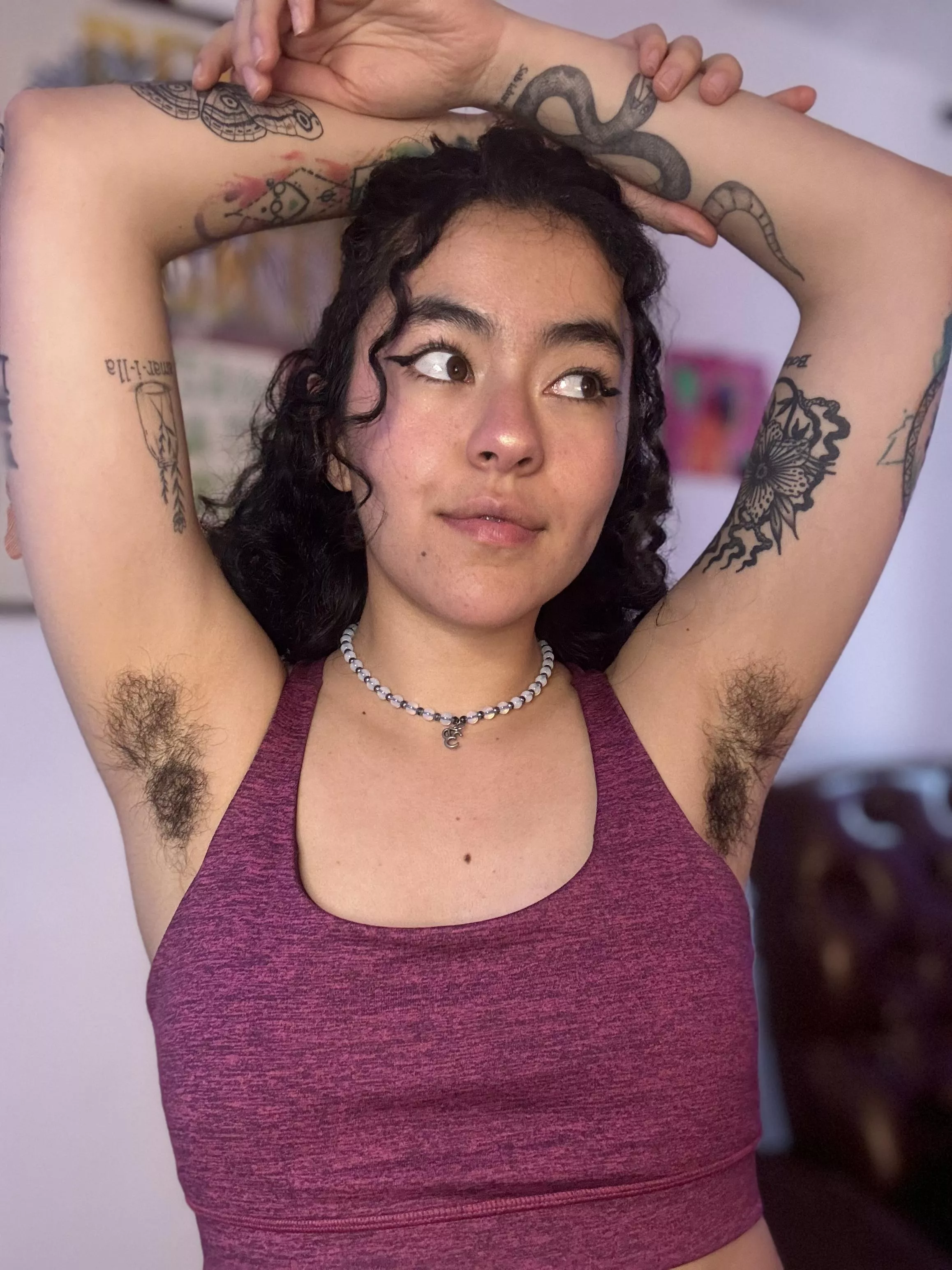 Whats the first thing you would do with my hairy pits?